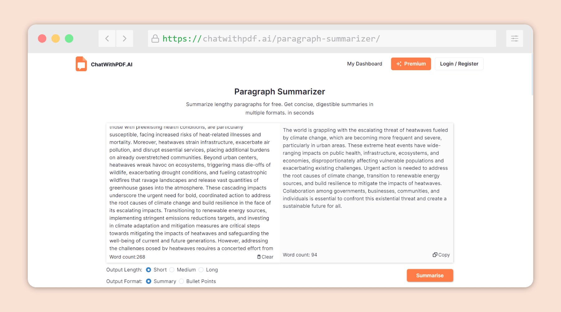 Paragraph Summarizer Paragraph Summarizer