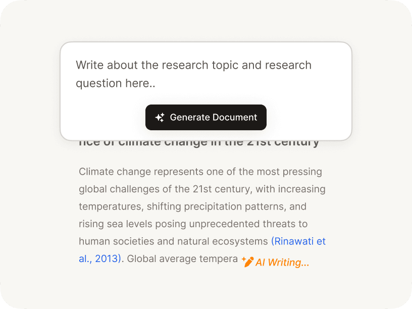 Generate Full Documents