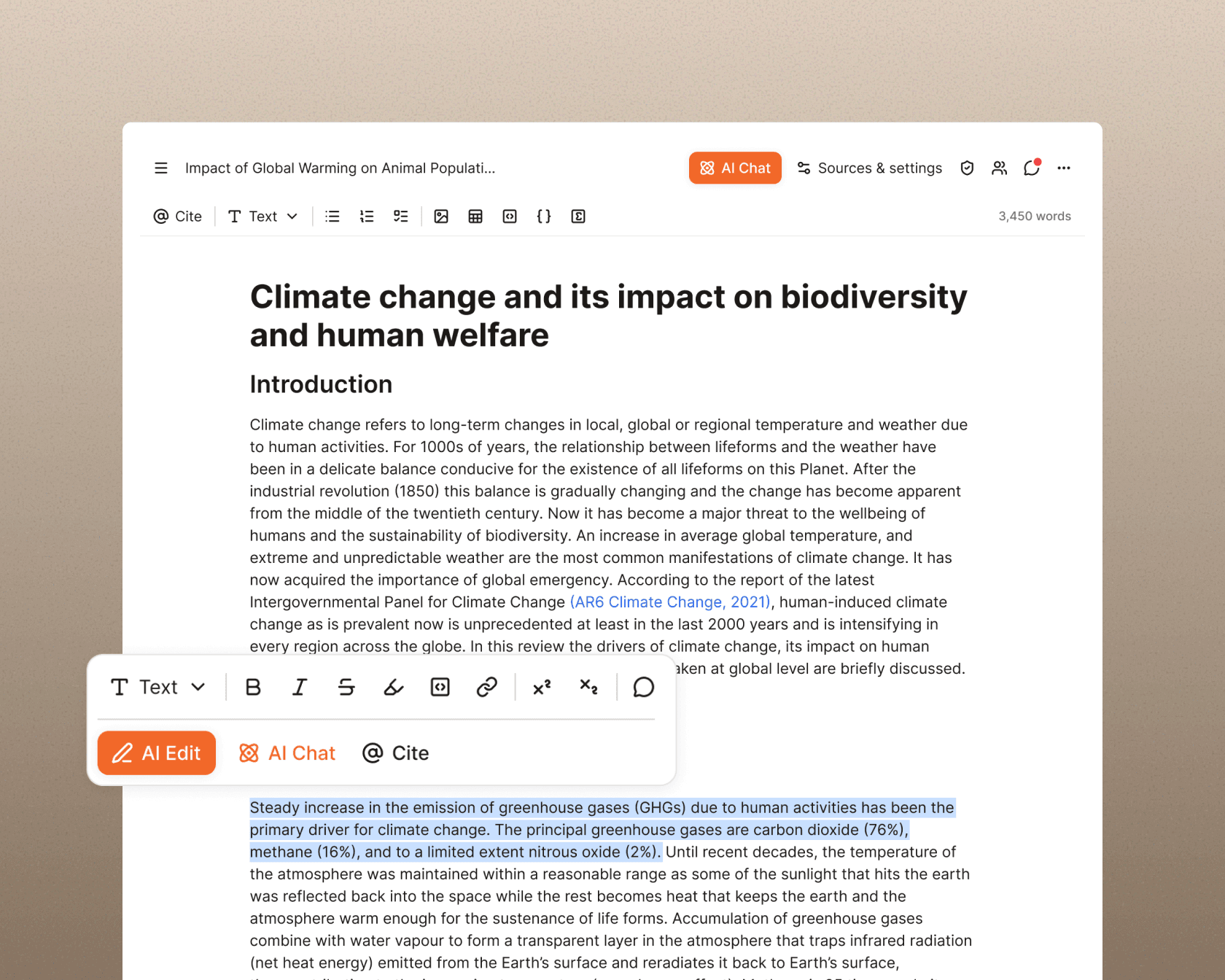 Paperguide AI Writer